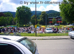 Flohmarkt mit Mensa von der PH